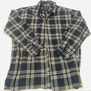 Polo Ralph Lauren B&T Performance Flannel Mens Large Classic Fit